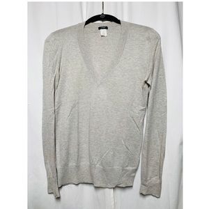 J Crew merino wool v-neck sweater